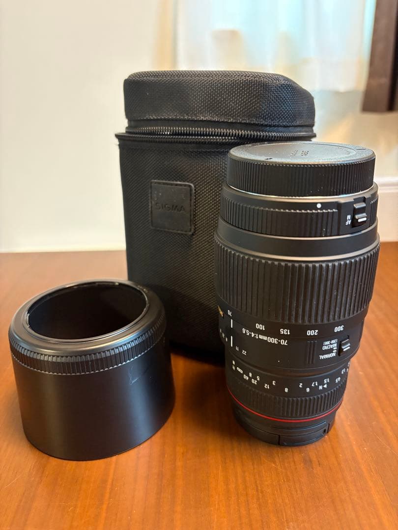 Canon用シグマレンズ☆70－300㎜★超望遠レンズ　3180-1