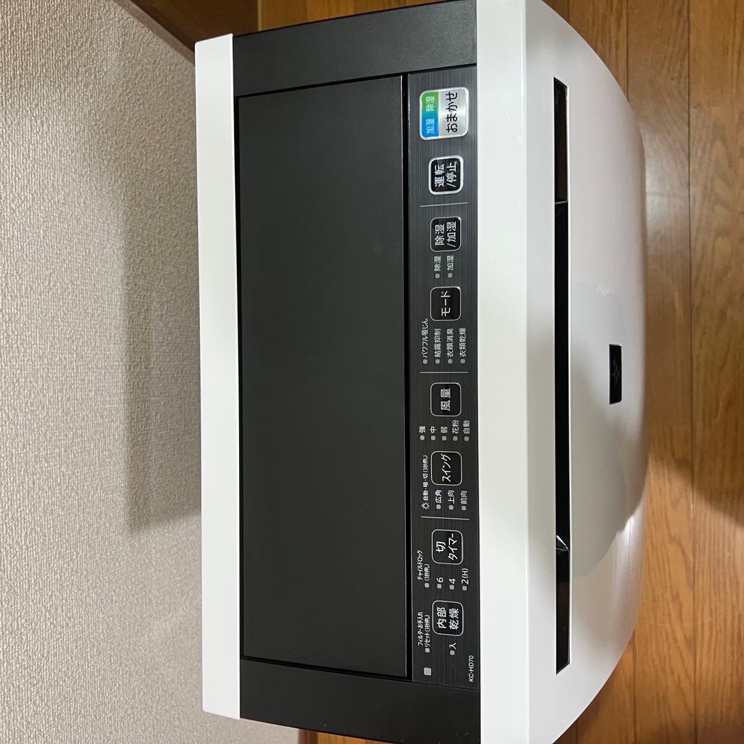 美品 SHARP 空気清浄機 2019年式 KC-HD70-W