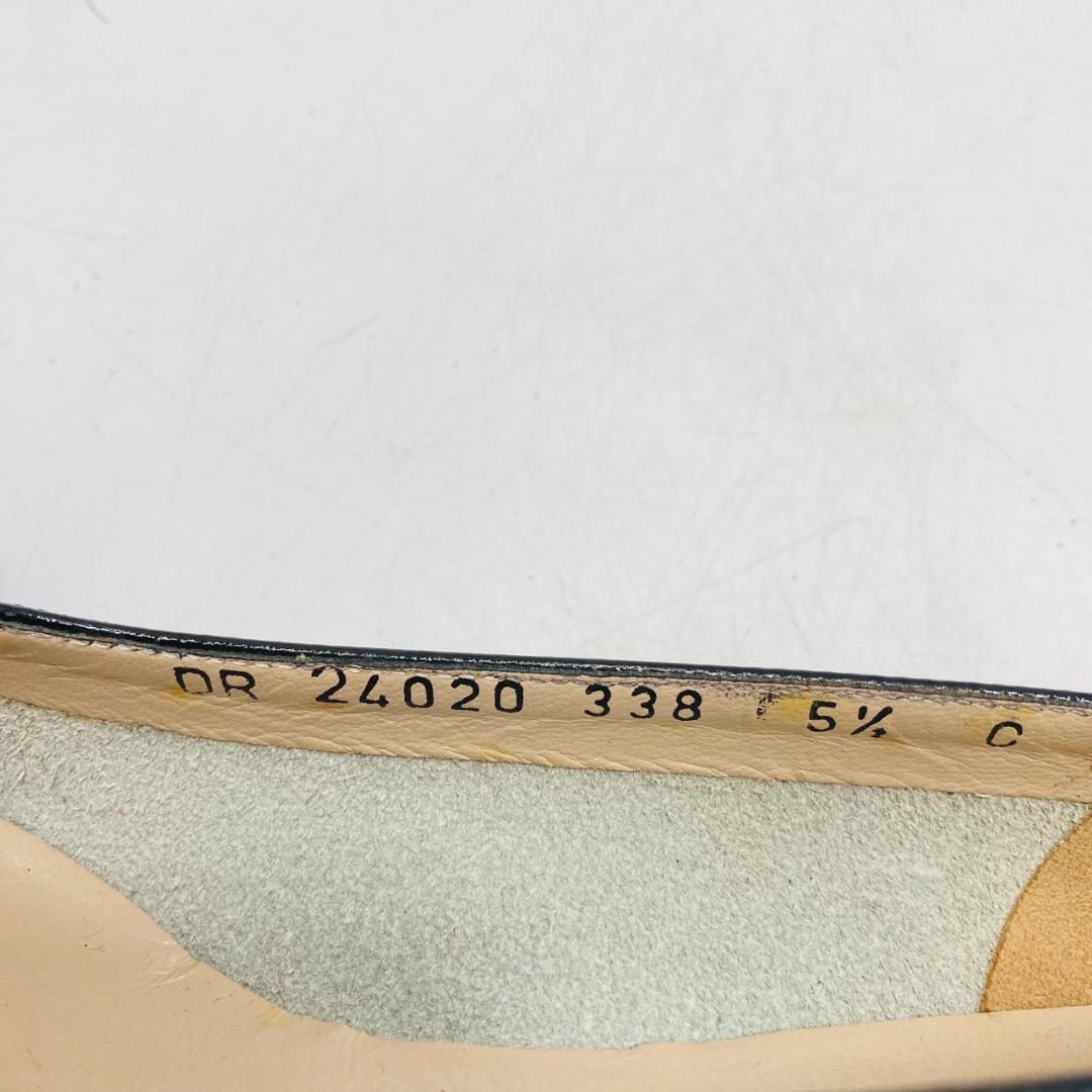 新品　Ferragamo　フェラガモ　ヴァラパンプス　リボン　5 1/2