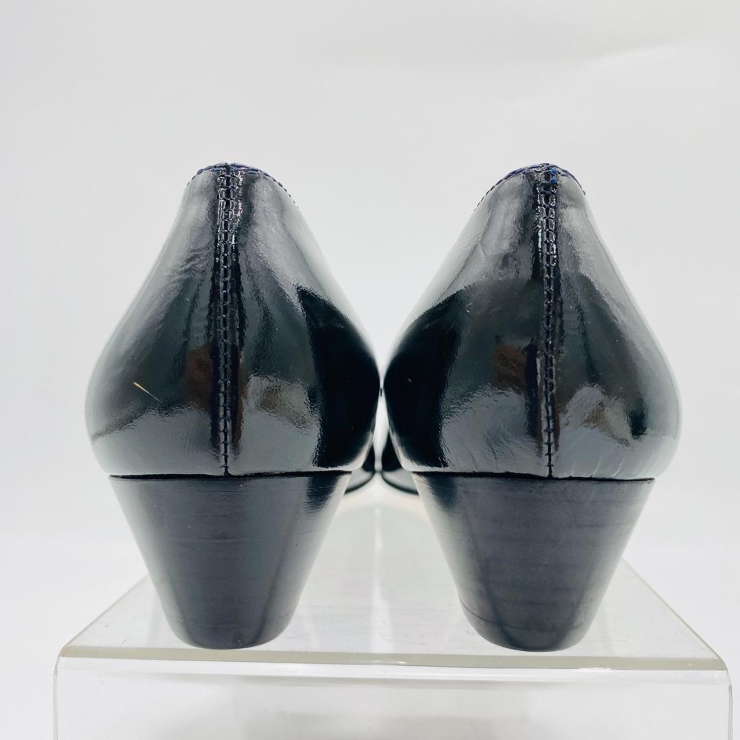 新品　Ferragamo　フェラガモ　ヴァラパンプス　リボン　5 1/2