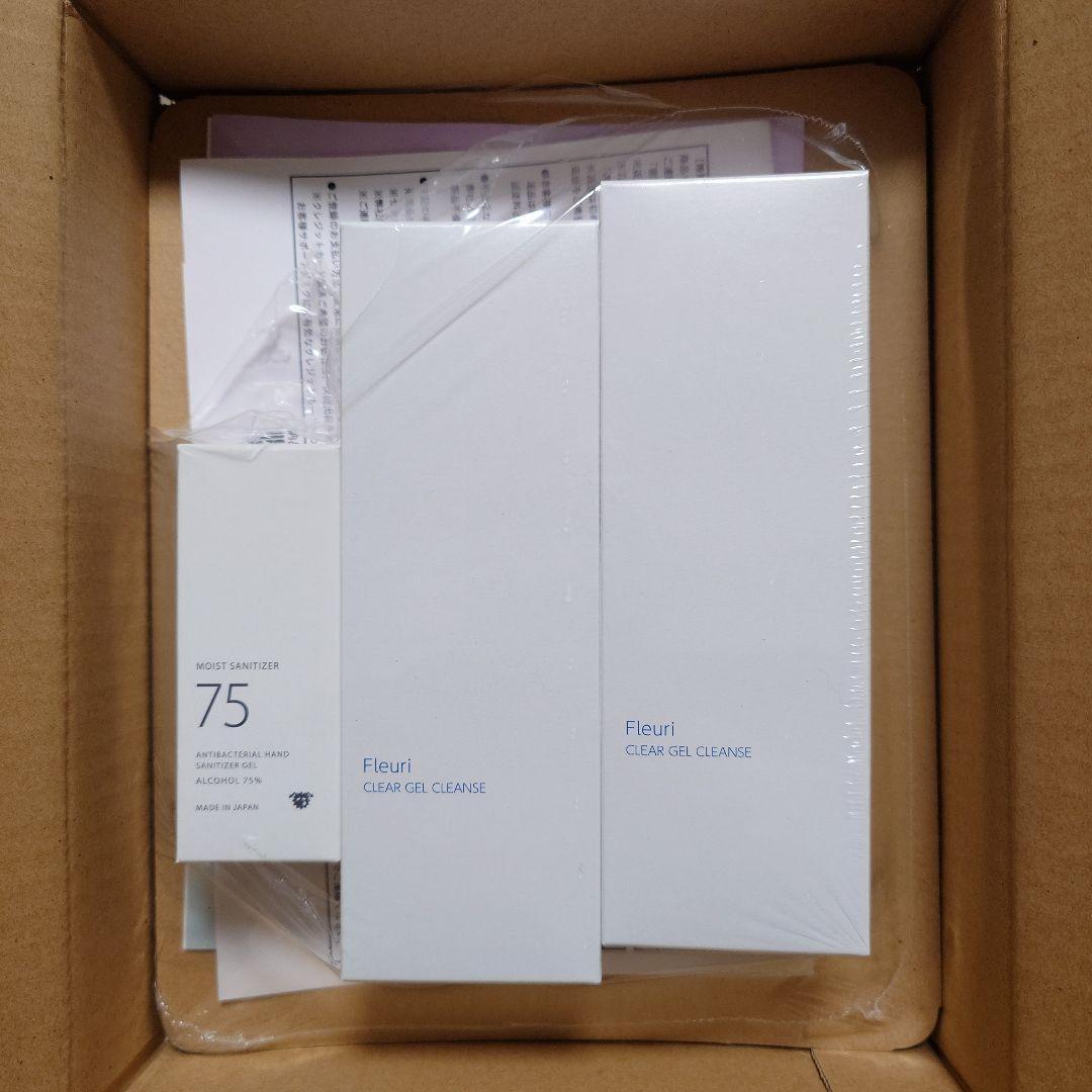 えりっぷFleurir クリアジェルクレンジング 180ml ①②