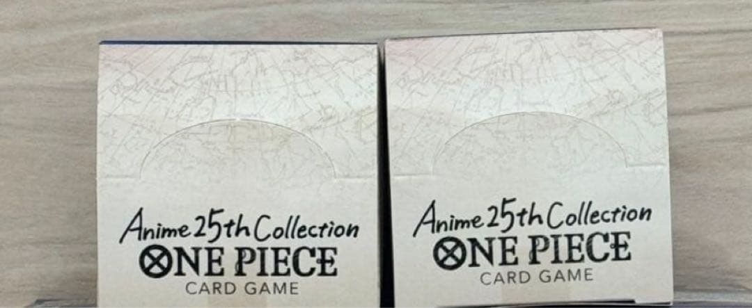 2ボックス　Anime 25th Collection ONE PIECE