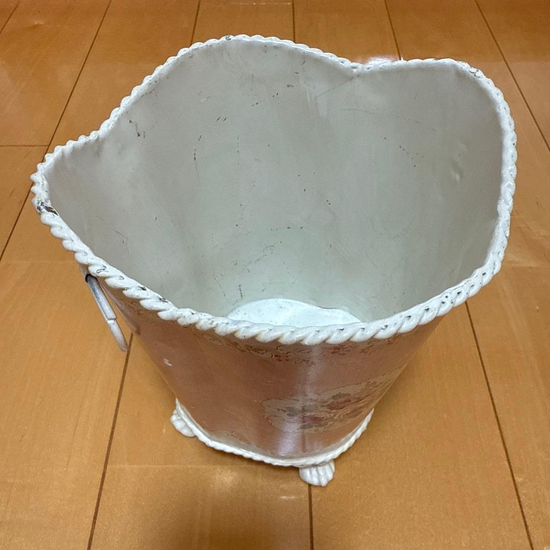 フランス購入 アンティーク雑貨 薔薇 バラ アクセサリーケース ピンク