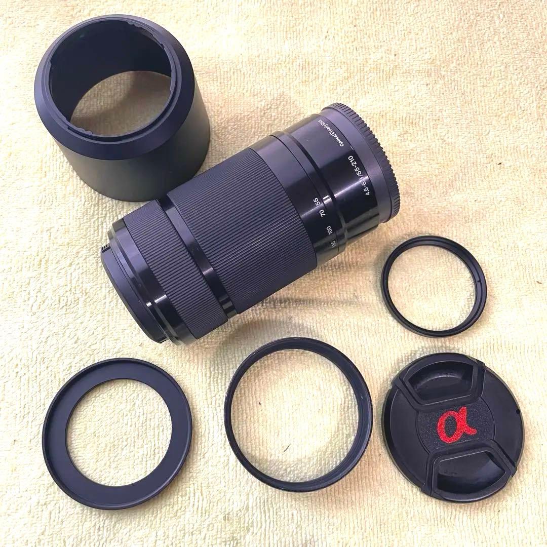 SONY SEL 55-210mmズーム レンズ オマケ付き