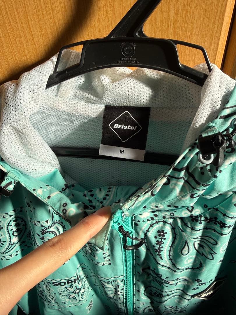 Bristol ナイロンジャケット ペイズリー