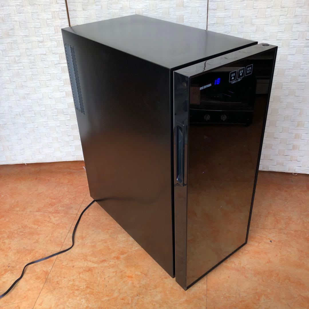 【アイリスオーヤマ】ワインセラー 12本33L ペルチェ式 PWC-331P-B