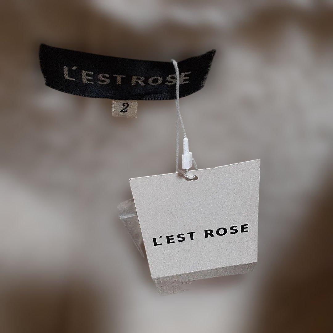レストローズ　LEST ROSE フェイクムートン コート