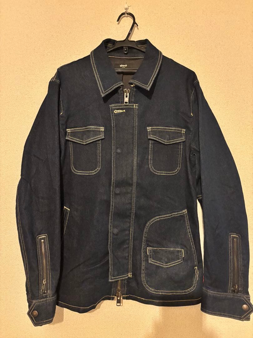 glamb ダークブルー デニムジャケット