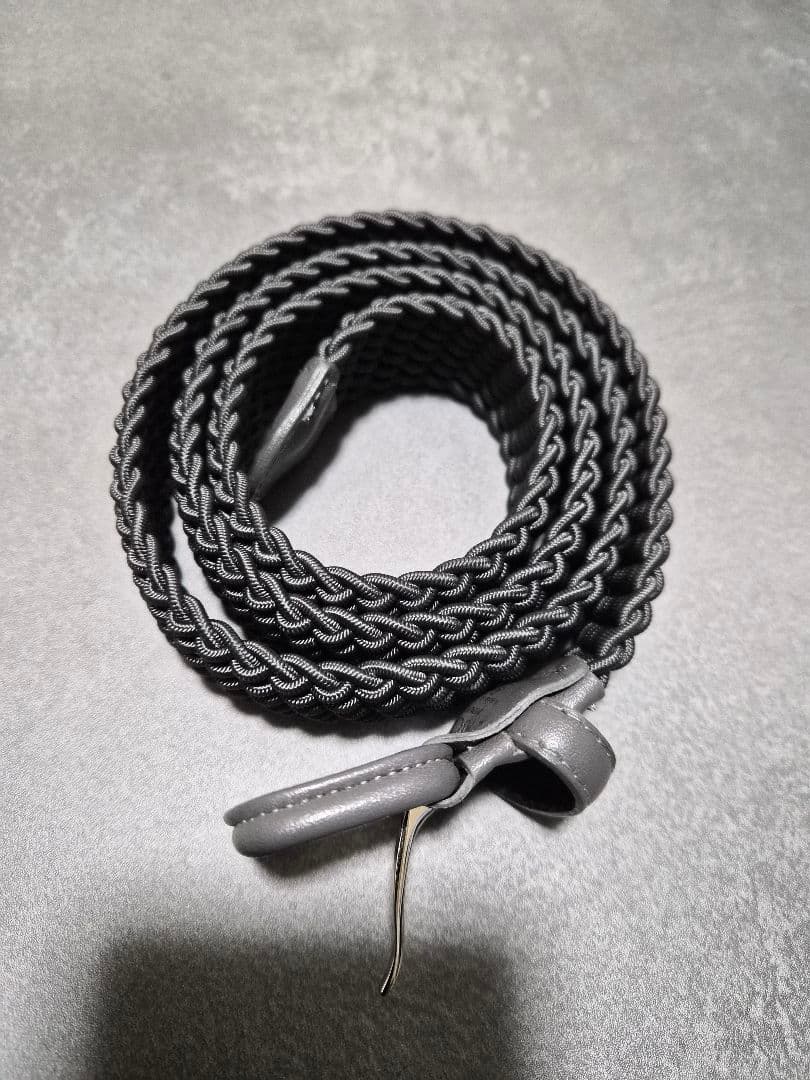 LAIGLON L’AIGLONレグロン 革巻きエラスティックメッシュベルト90