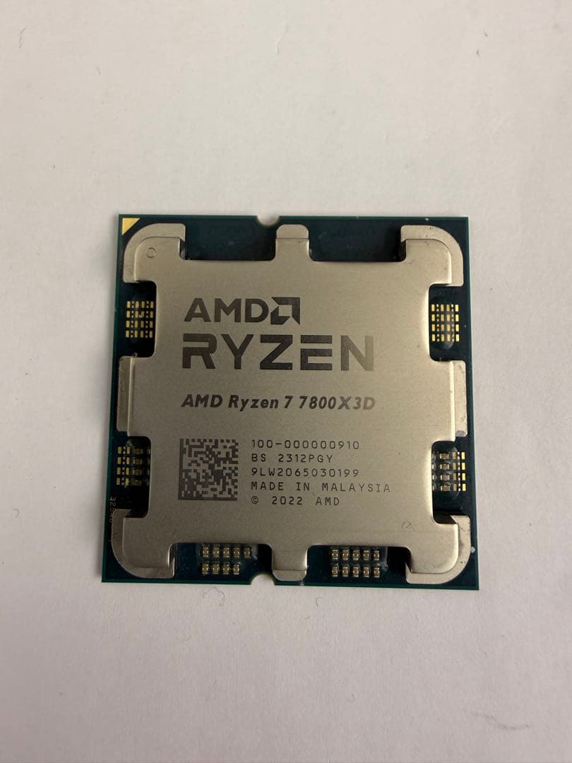 AMD Ryzen7 7800X3D CPU am5ソケット 自作PCパーツ