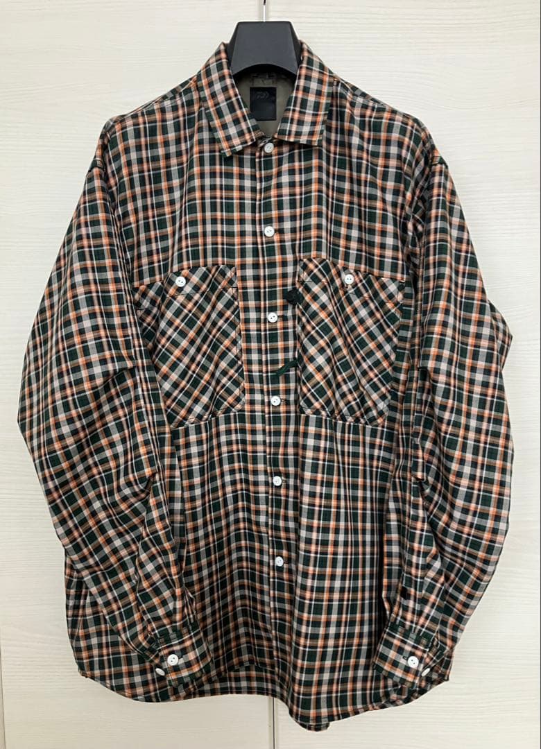 キ*ケ様 DAIWA PIER39 チェックシャツ シャツジャケット グリーン