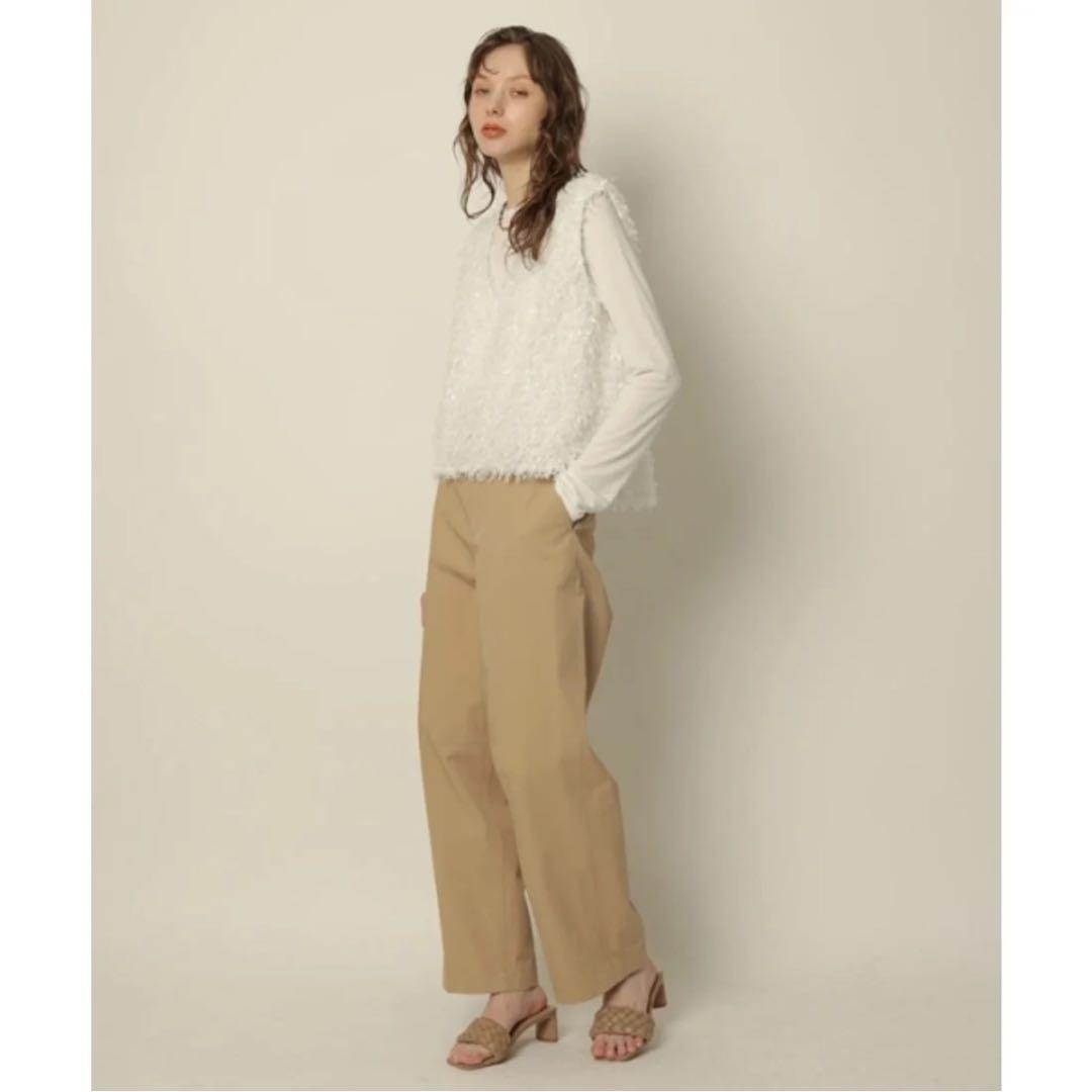 最終値下げ 神崎恵さん着用 CADUNE チノパンツ36