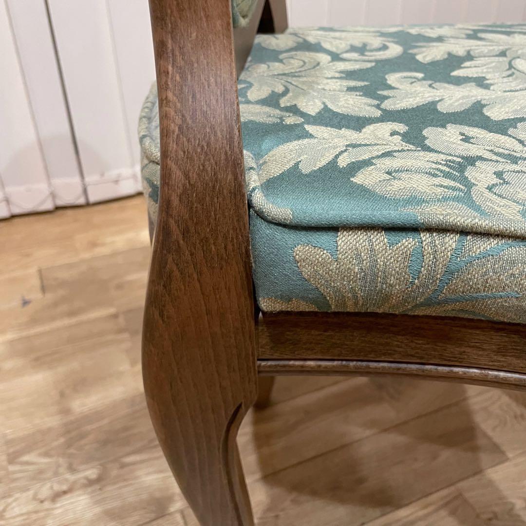 松永工房　アンティーク　チェア　猫脚　ヨーロピアン　ドレッサー　椅子　姫椅子