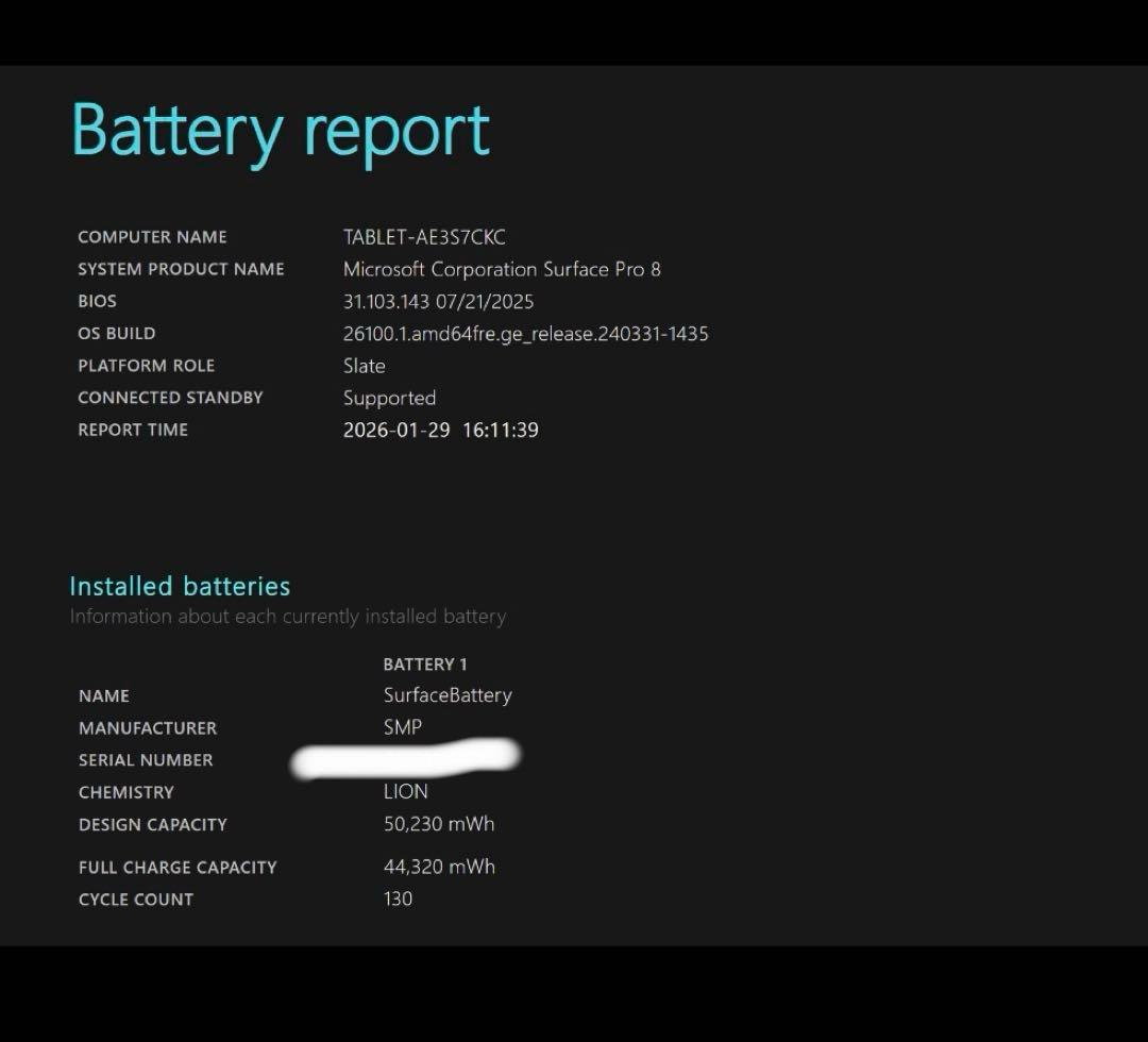 動作確認済み Surface Pro8 i5/8GB/256GB セット売り