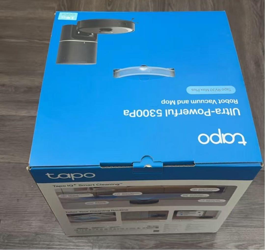 Tapo RV30 Max Plus 人気 5300Pa強力吸引 2in1ロボッ
