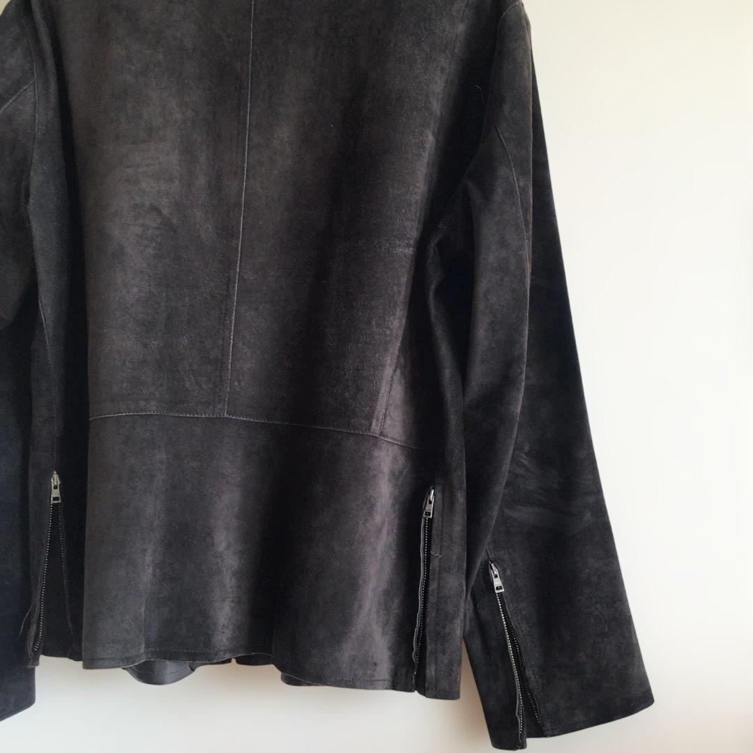 グッチGUCCI スウェード　シングルライダース　サイズ48