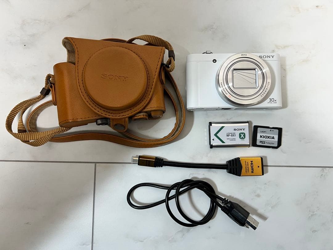美品！ SONY DSC-WX500 ホワイト 付属品多数