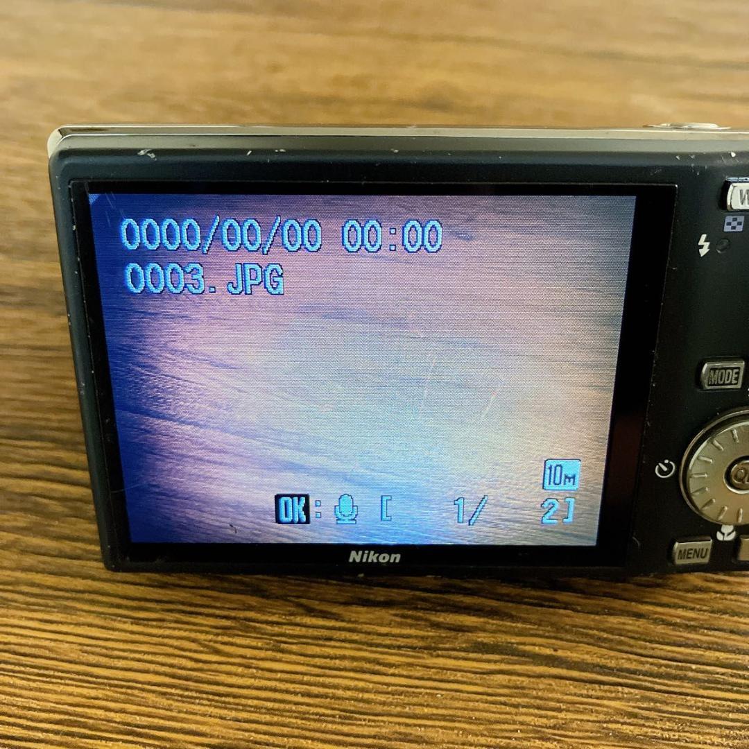 【動作品】ニコン Nikon COOLPIX S610 ブラック　デジタルカメラ