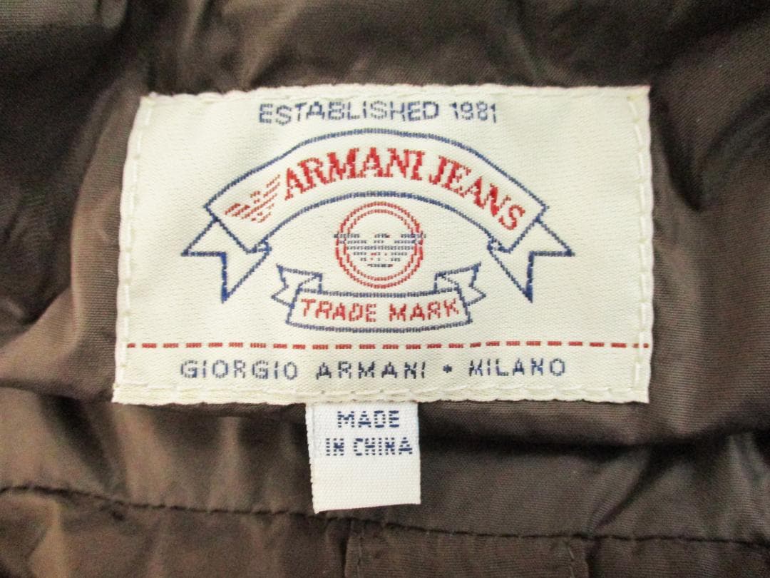 90sアルマーニジーンズ＜ビッグサイズ 3way ダウンジャケット＞M0458c