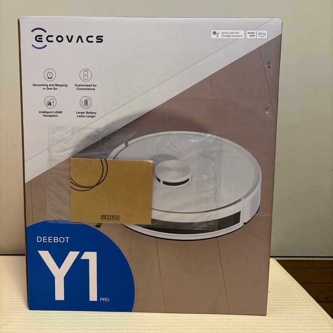 ecovacs Y1pro 新品未使用　水拭き