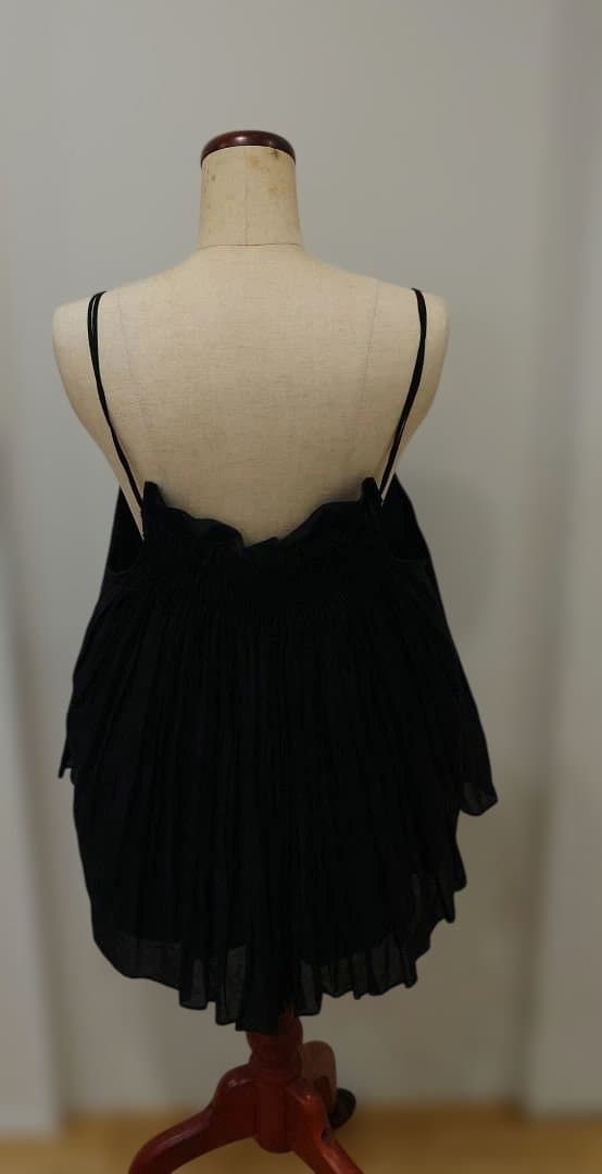 Curensology カレンソロジー コットンシルクギャザーキャミソソール