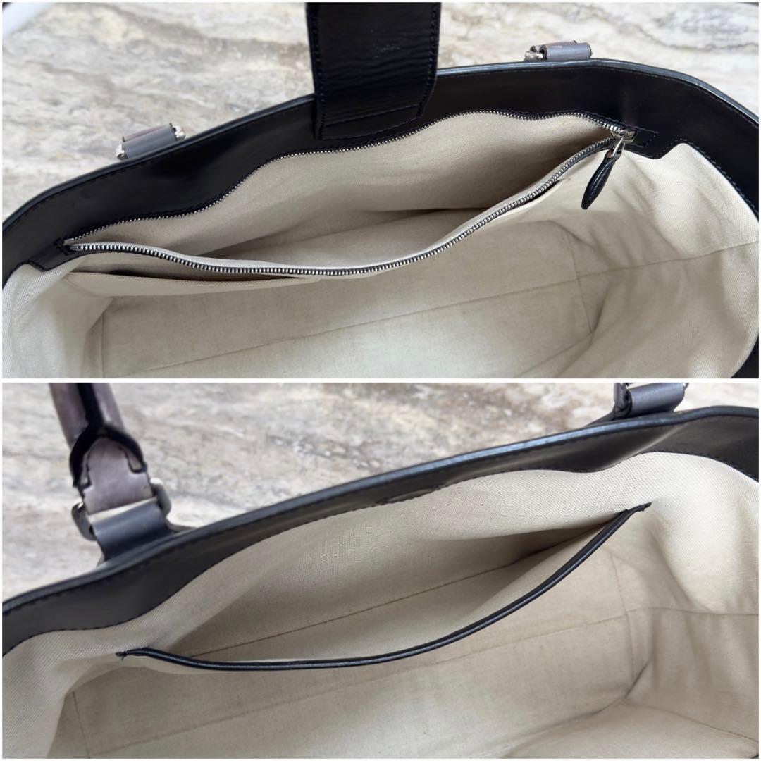 定価49.9万円 ベルルッティ トゥジュールミニ スクリットレザートートバッグ