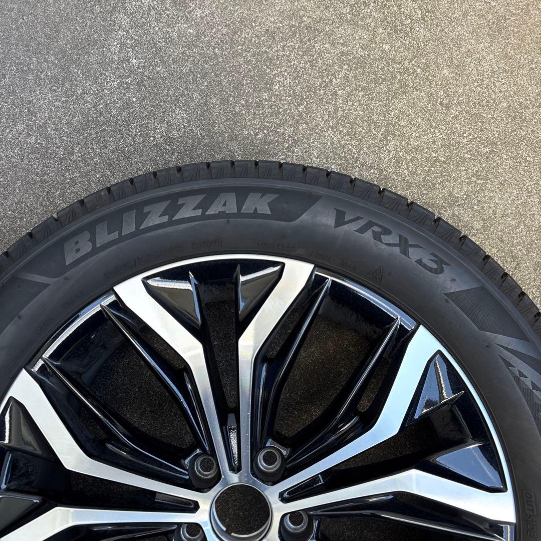 備品:クラウンクロスオーバーアルミホイールスタッドレスタイヤ 225/55/19