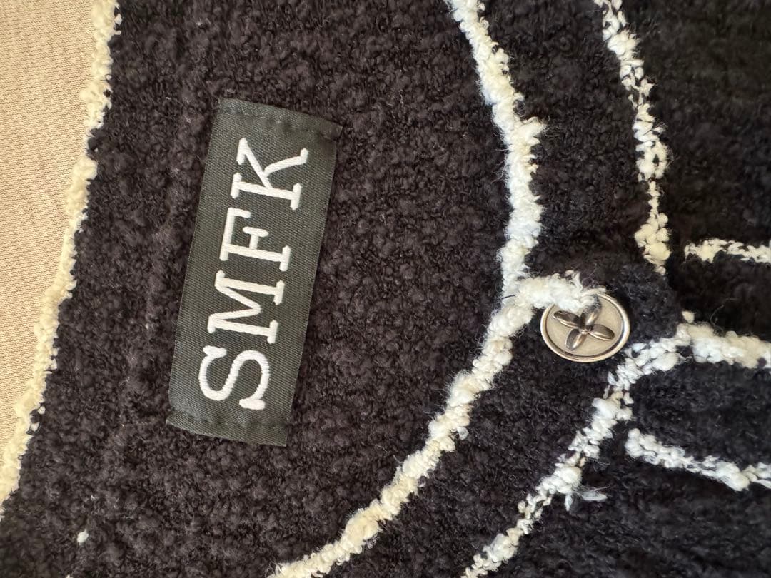 SMFK 黒 カーディガン&スカート&トップ　4点セット