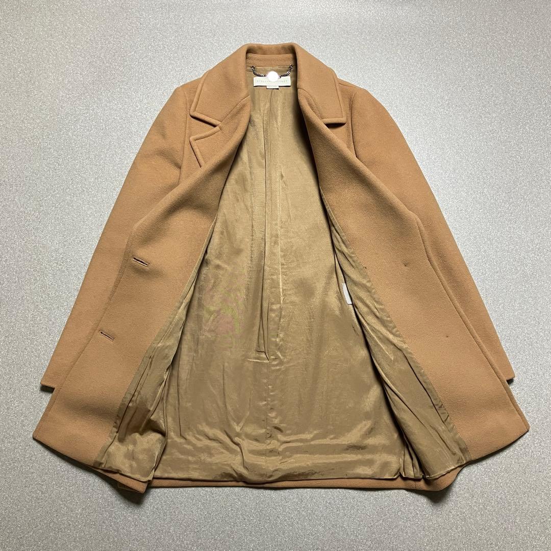 【キャメル✨ラムウール】ステラマッカートニー チェスターコート