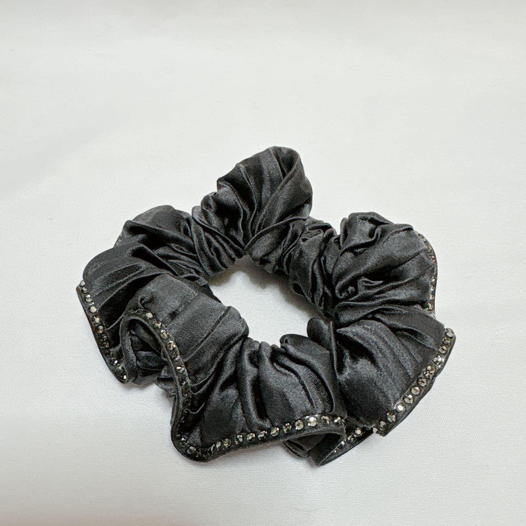 acca アッカ バレッタ シュシュ セット ブラック グレー フランス