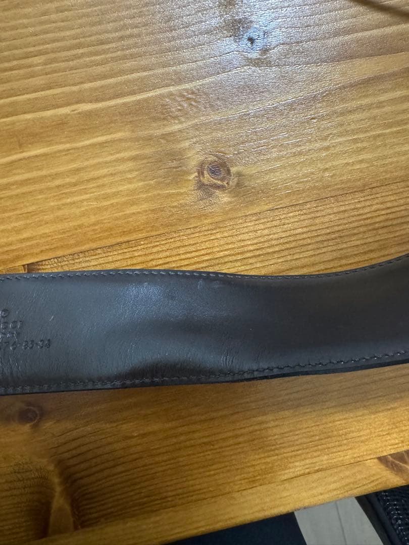 GUCCI GGキャンバス ベルト