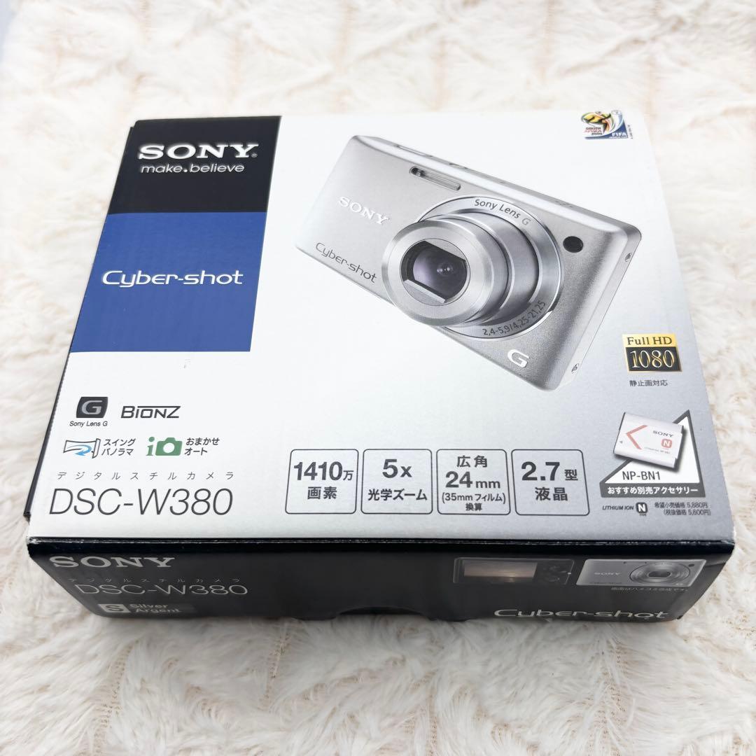 付属品多数✨ Sony Cybe-Shot DSC-W380 シルバー