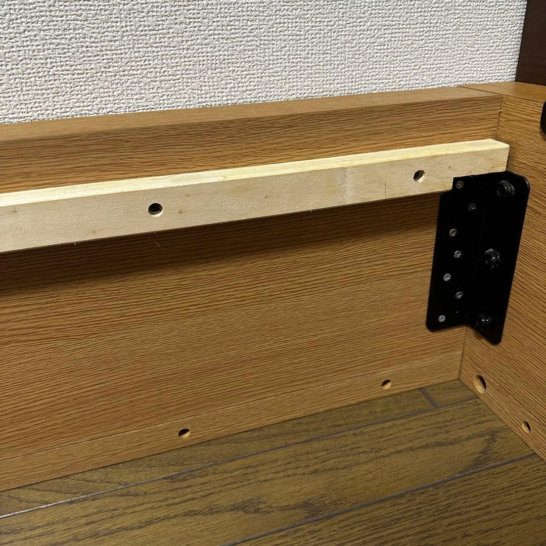 【廃盤品】無印良品 収納ベッド セミダブル オーク材 ※ 直接引渡しも可能