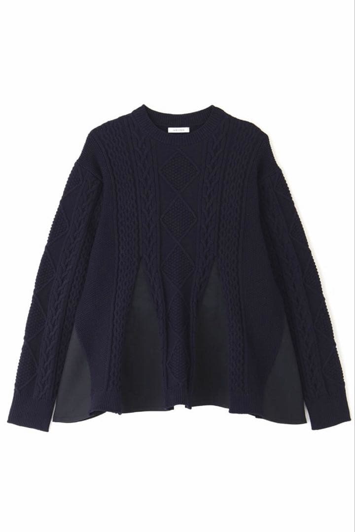 ADORE アドーア　エアーストレッチケーブルニット