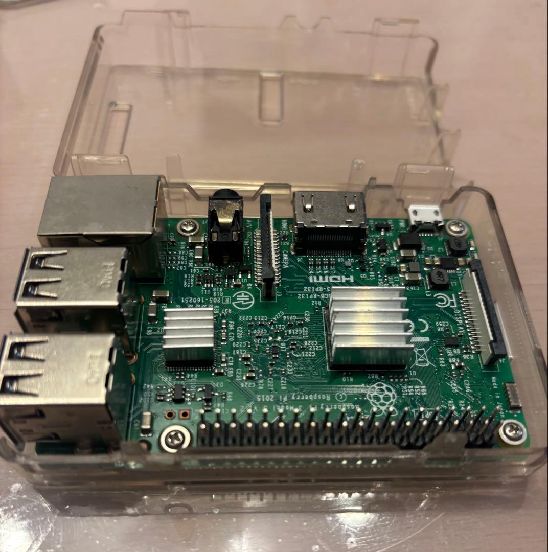 Raspberry Pi 3 Model B 2台　カメラ　rev2.2