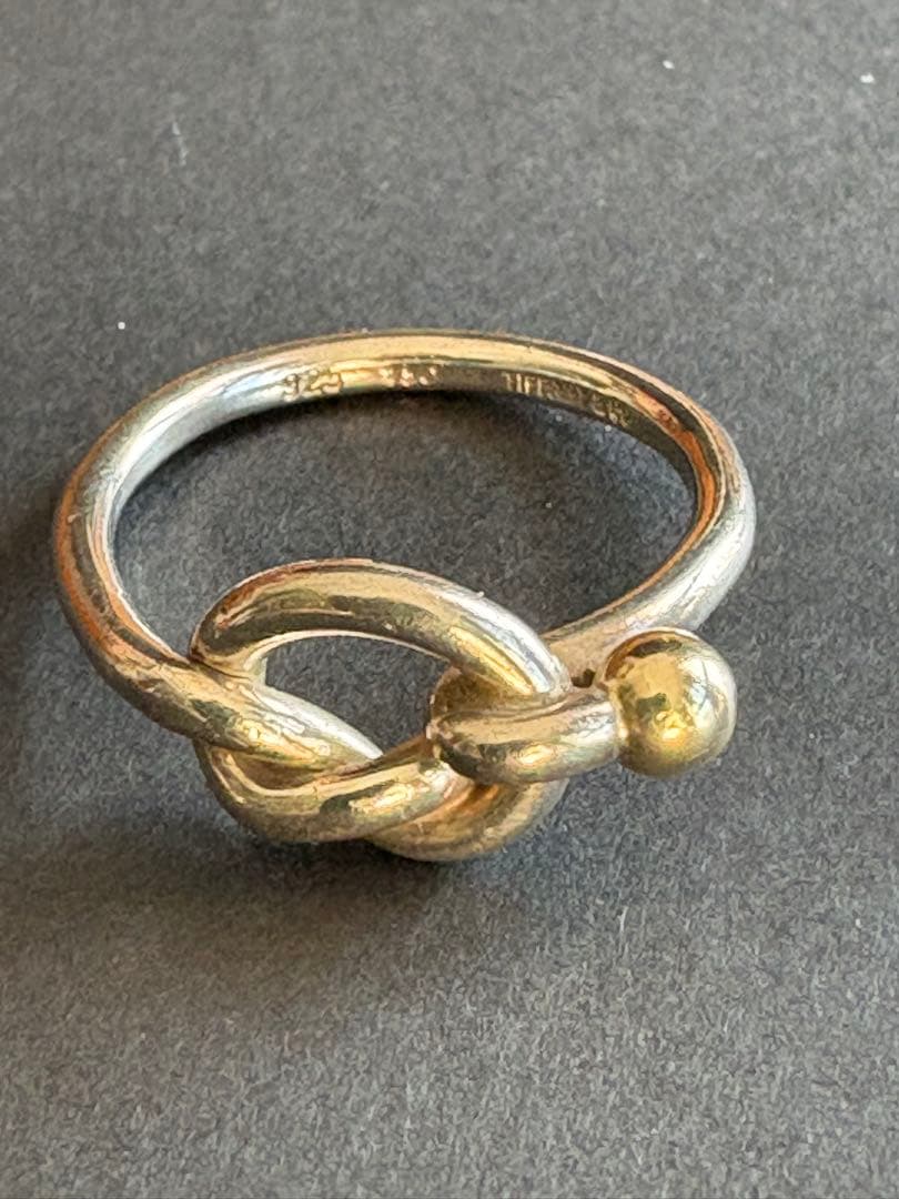 Tiffany & Co. ティファニー ラブノットSV925リング