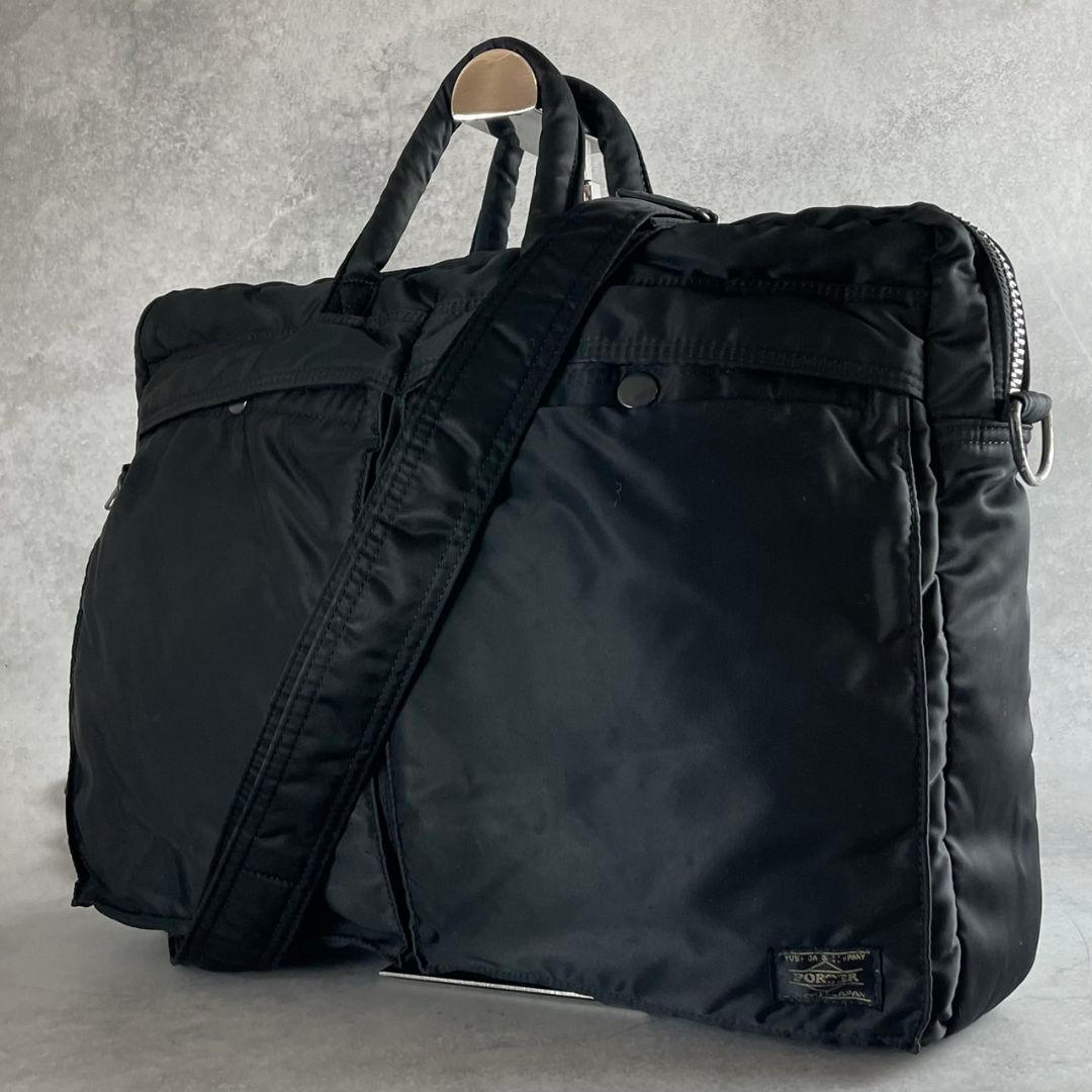 PORTER ポーター ビジネスバッグ タンカー 2way 黒 ブリーフケース