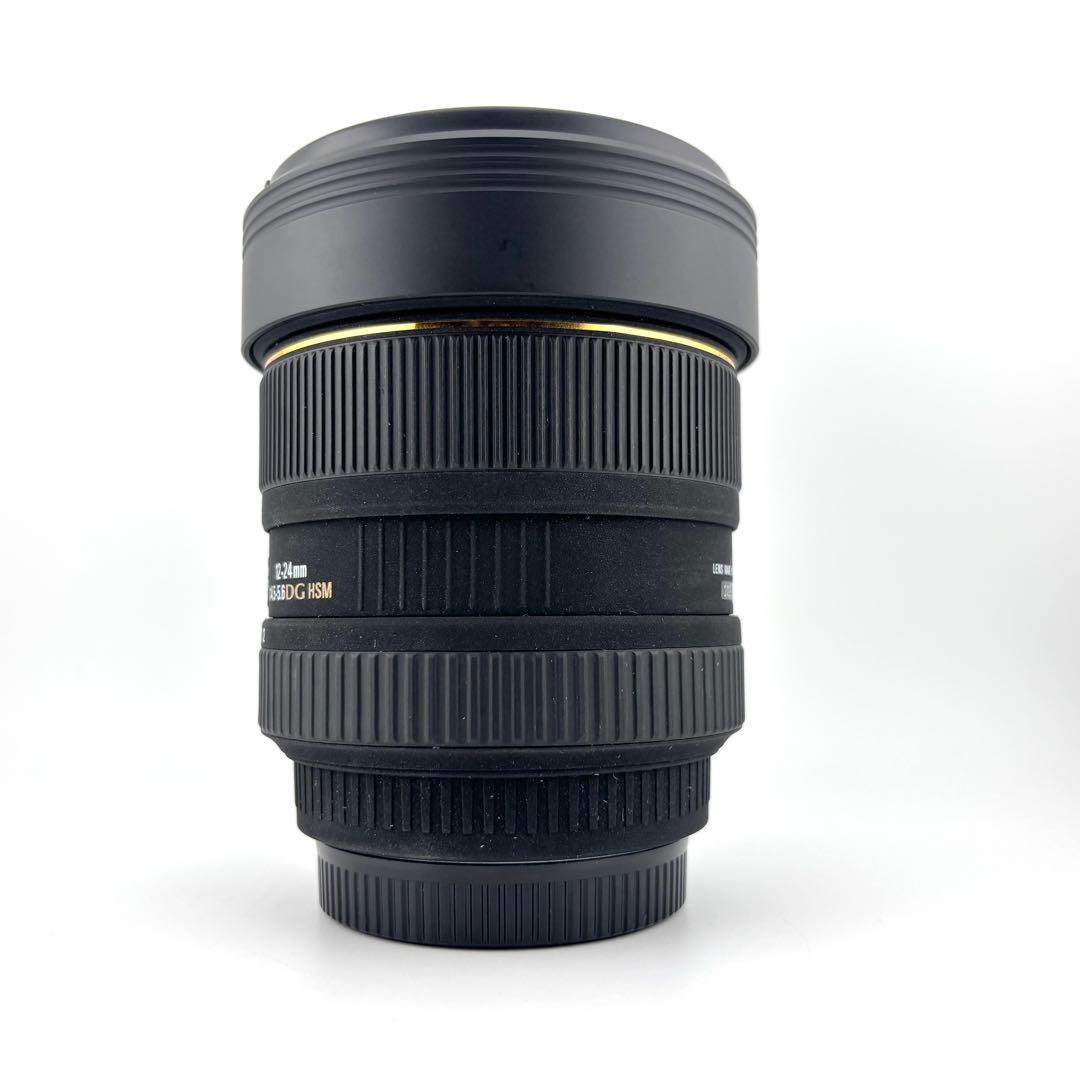 【完動品】美品　SIGMA 12-24mm DG HSM Canon用　 シグマ