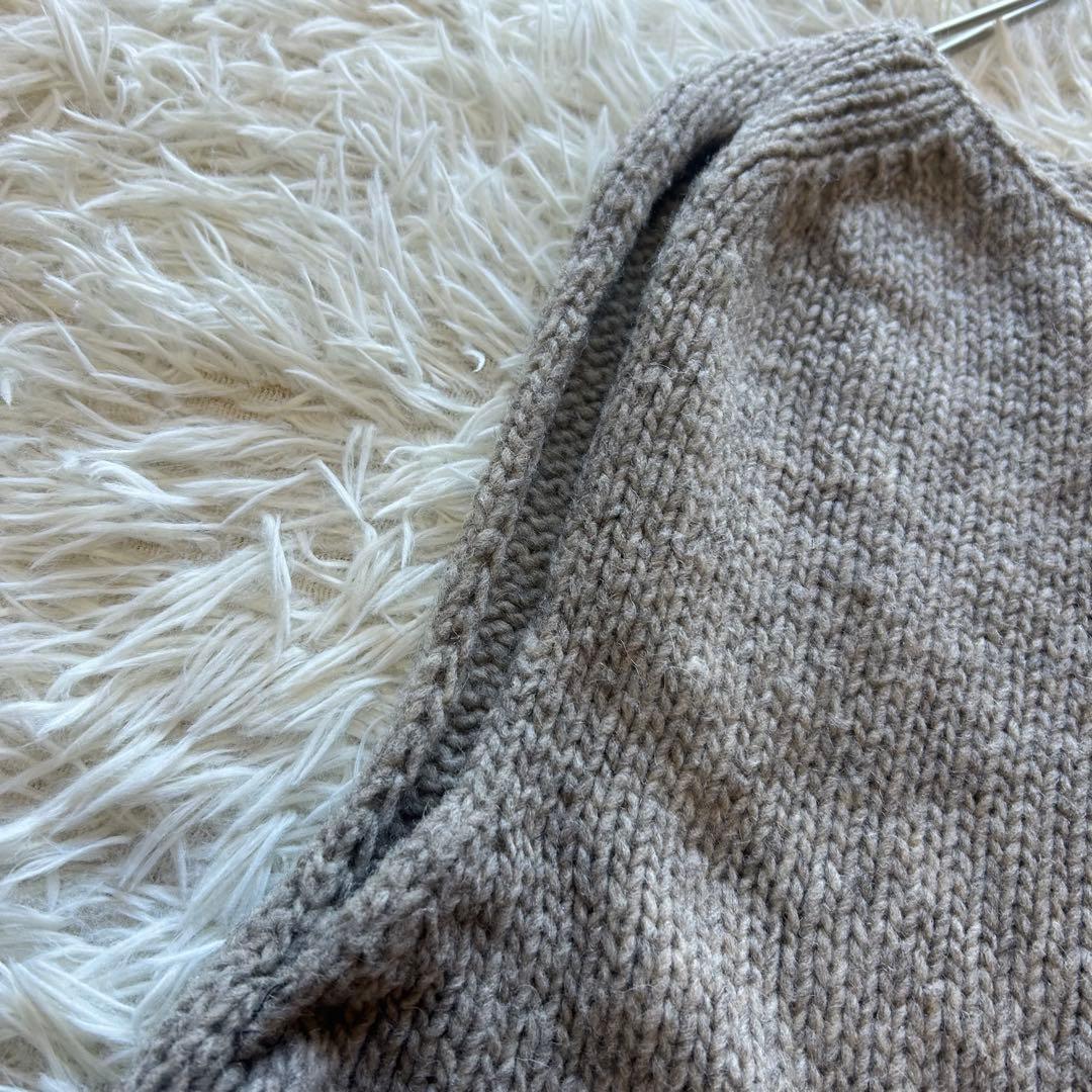 かぐれkagure ペルーニットベスト　ウール　アーバンリサーチ　F