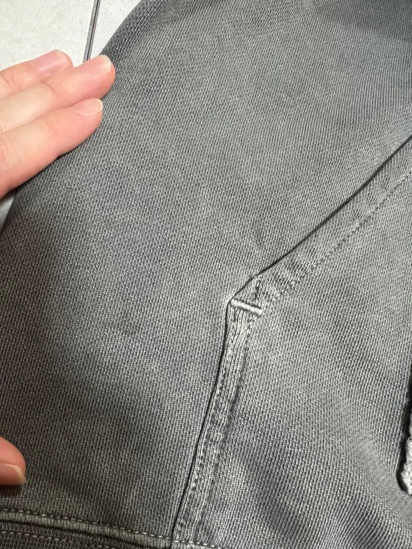 トップス ETUDES EXTRA HOOD ZIPPED PATCH