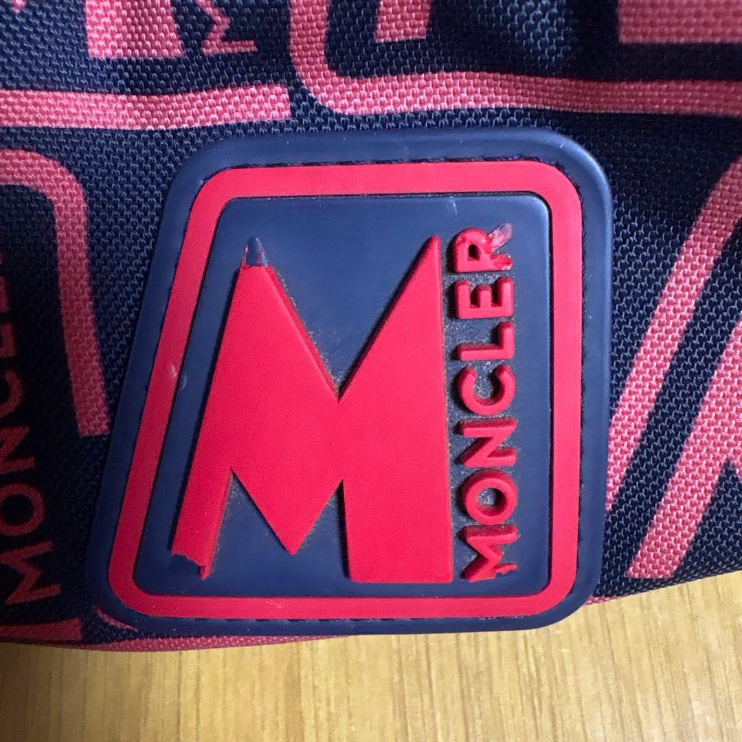 MONCLER ボディバッグ・ウエストポーチ レッド・ブラック