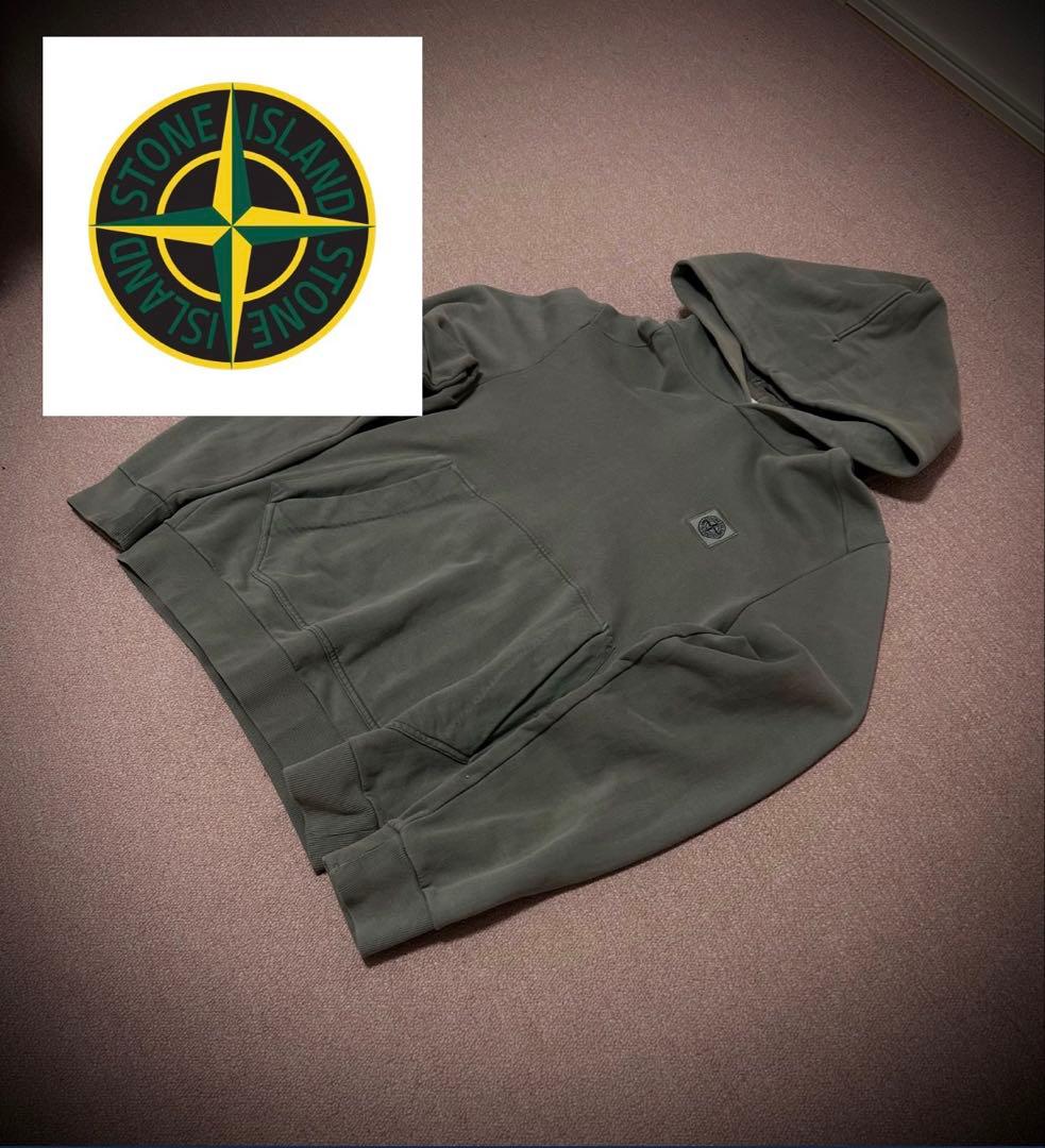希少モデル　stone  フーディ　グレー　トルコ製　vintage