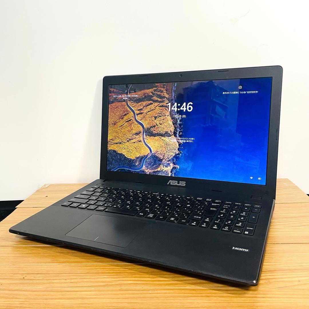 設定済すぐ使える 　ノートパソコンwindows11 オフィスSSDカメラDVD