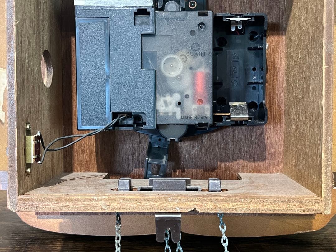 スヌーピー 鳩時計 CITIZEN レトロ 木製 ハト時計　SNOOPY 訳あり