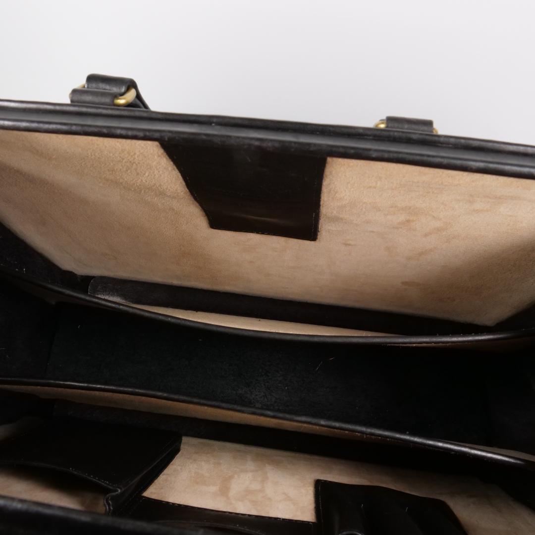 希少美品✨オールドコーチ ダレスバッグ 5420 USA製 自立 ブラック