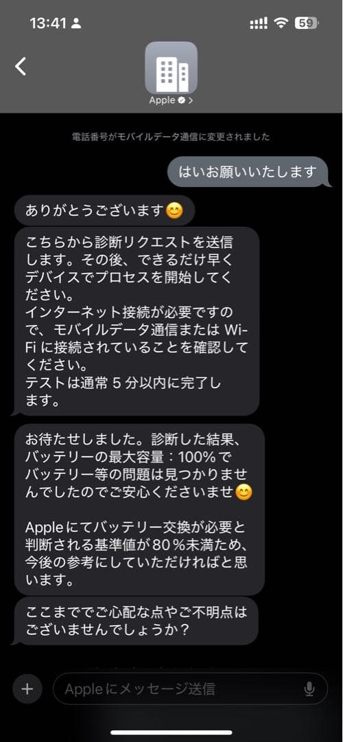 iPad mini (第6世代) 64GB パープル バッテリー100%