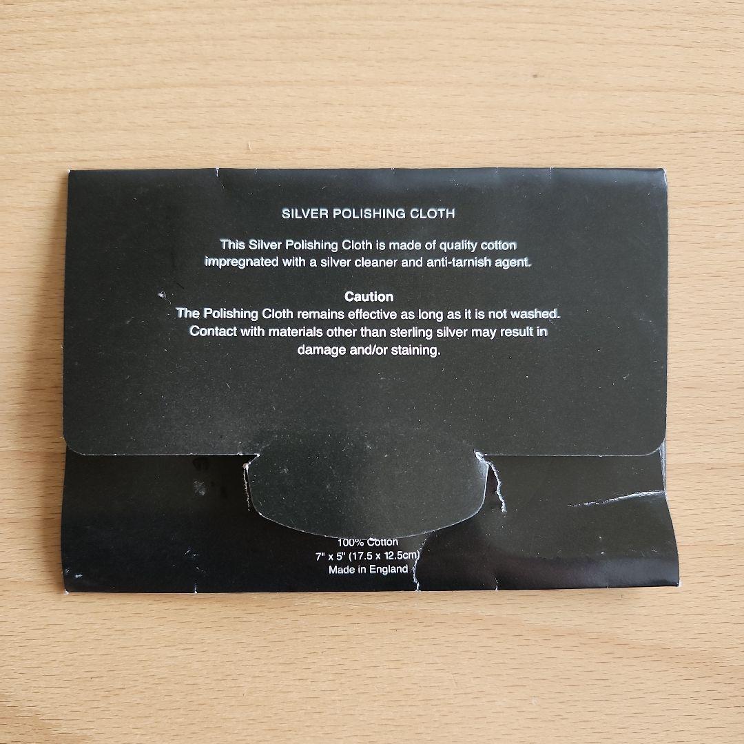 正規品　Chrome Hearts リング　付属品: 紙袋、箱、巾着、保証書入れ