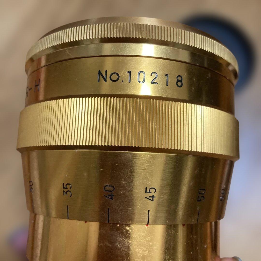 アナモフィックレンズ　Sankor anamorphic lensゴールド♪