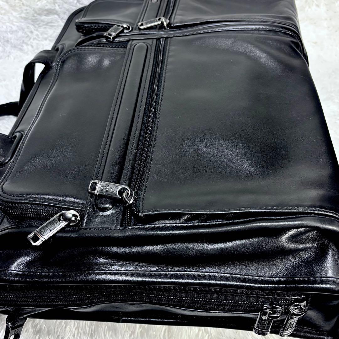 TUMI トゥミ 本革 高級 レザー 2WAY ビジネスバッグ 極美品