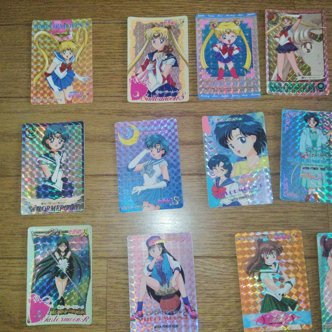 い*ん様 セーラームーン トレーディングカード 約26枚別170枚以上カード詰め